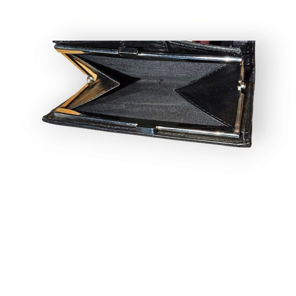 Fendi Black Leather and Canvas Bi-Fold Wallet - Picture 7 of 16